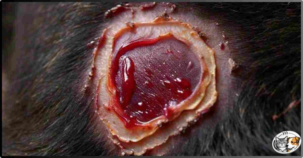 How to clean a wound on a dog