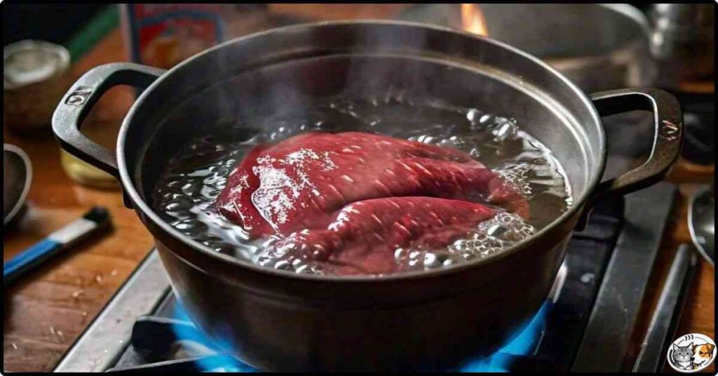 HOW TO BOIL BEEF LIVER FOR DOGS?