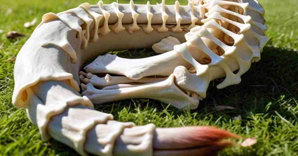 How many bones do dogs have in their tail?